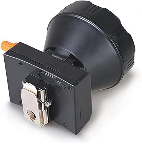 Miniatura 4 de Linterna frontal LED de trabajo para senderismo, linterna impermeable, ángulo de 90, ajustable, recargable, para buceo, correr, acampar, pescar