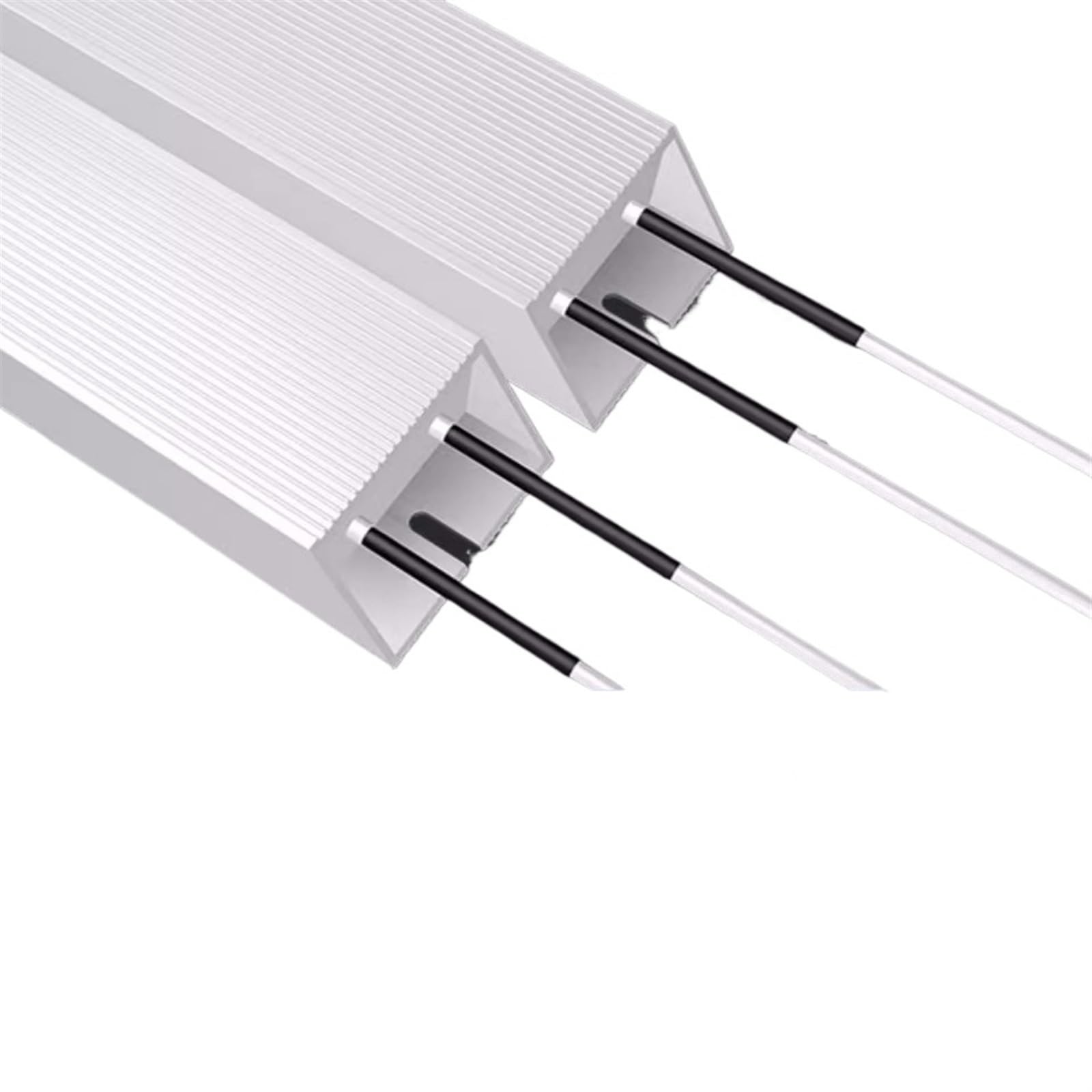 TimoBifu 1Pcs Brake Resistor RXLG 1000W 1500W Aluminum Shell Resistance 1kw 1.5kw Servo Frequency Conversion High Power 5R 40R 100R 500R (Size : 1.5kW 100R)