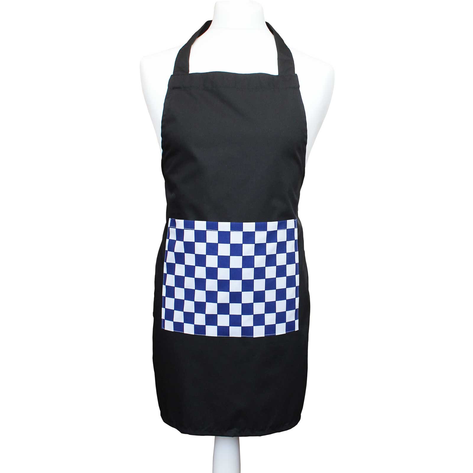 Children’s Apron – for cooking and baking (8-10 years, Blue)