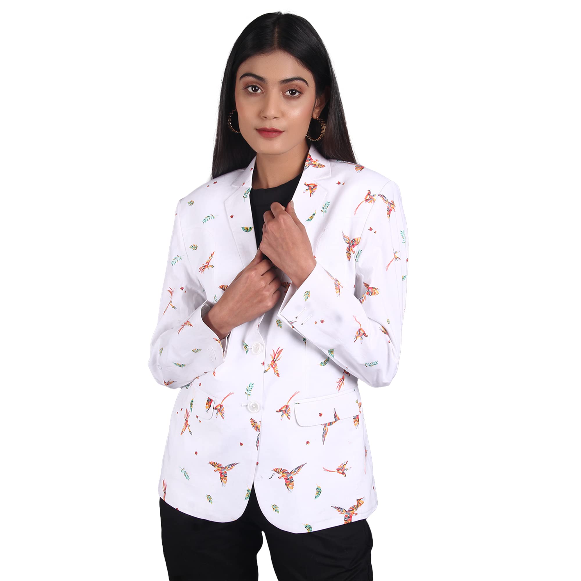 indophilia Women's Cotton Blazer-picture-22