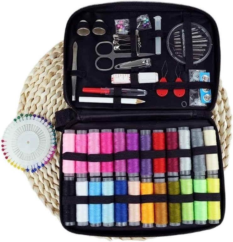 Household Multi Color Cotton Thread piece Needle Set Package Portable Travel Sewing Tools
