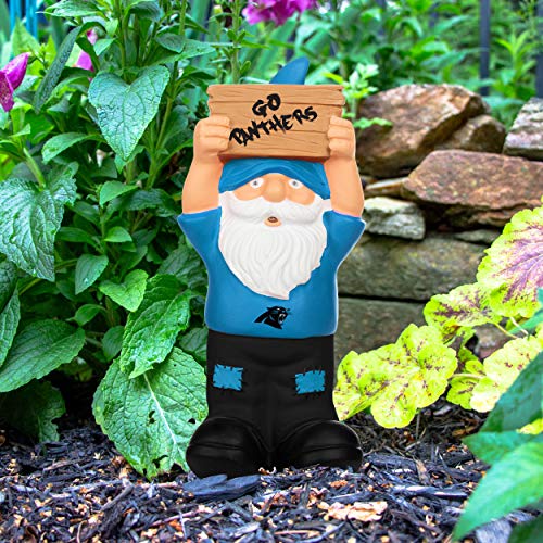 Foco Nfl Carolina Panthers Team Slogan Small Garden Statue Gnometeam Slogan Small Garden Statue Gnome, Team Color, One Size (Gn8Nfslosign) #TOP3