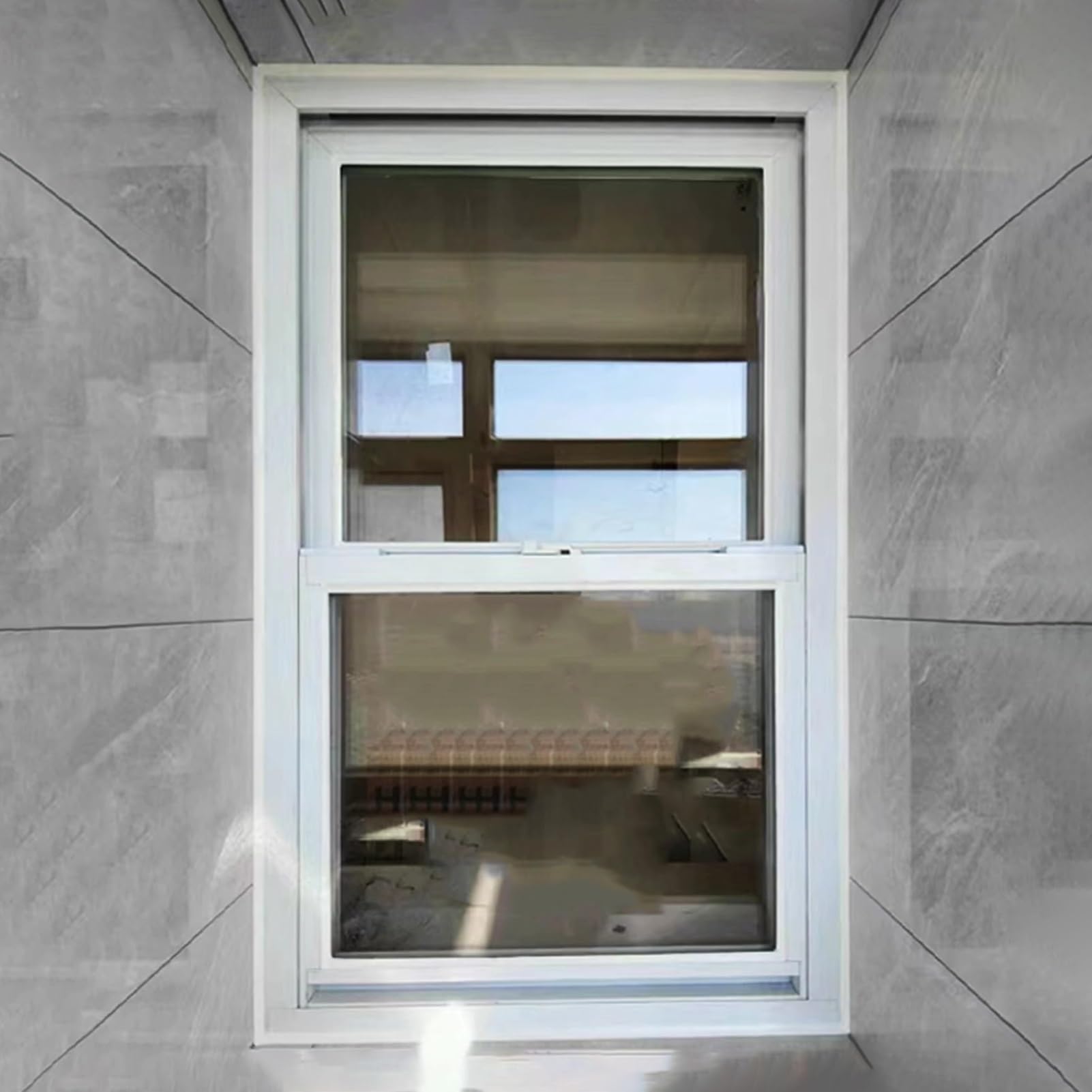 Repuesto de sótano de metal insonorizado con ventana deslizante ventilada para cafetería