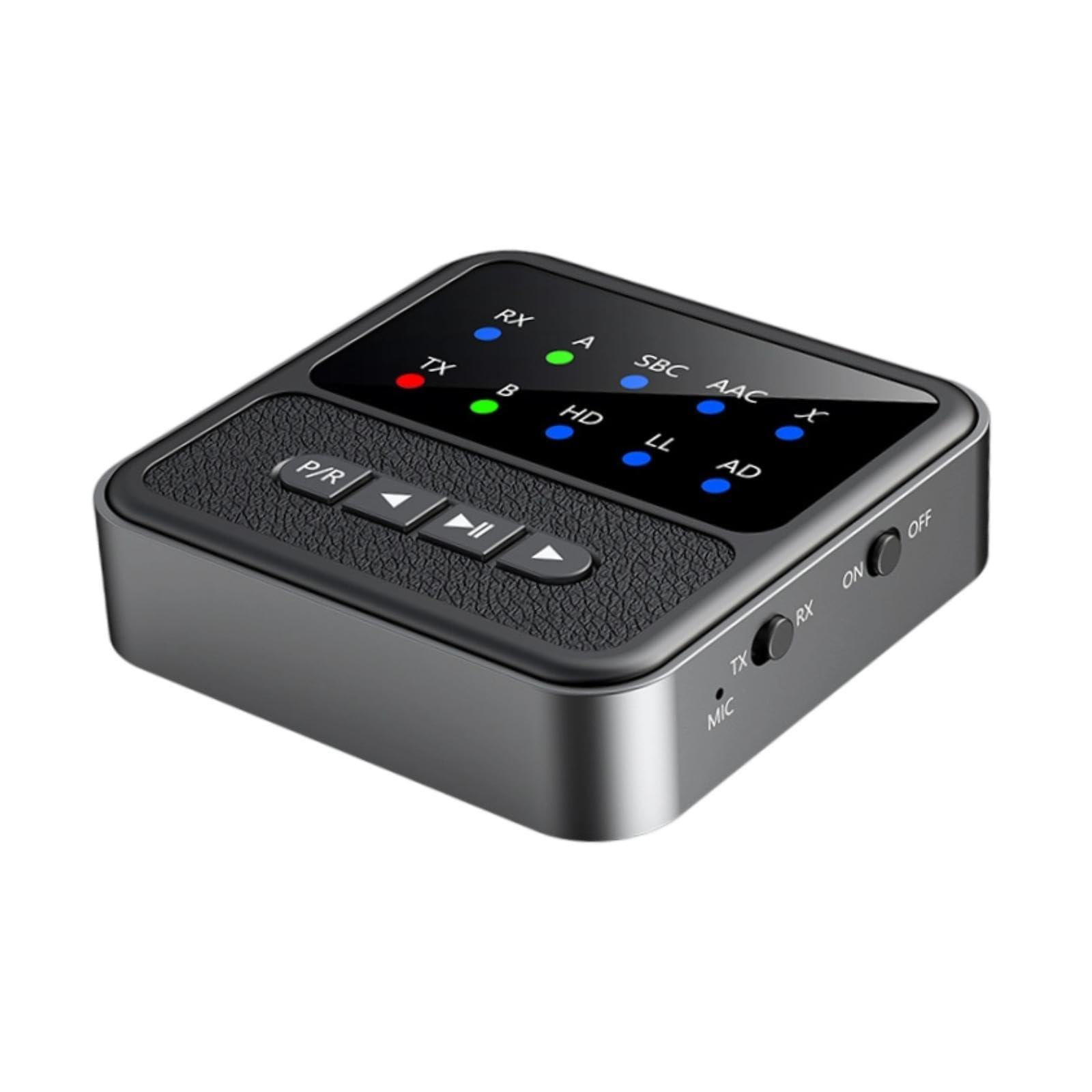 Émetteur-récepteur Bluetooth 5.4 2 en 1 avec Entrées RCA et Auxiliaire 3,5 Mm pour Haut-parleurs, Ordinateur et Voiture