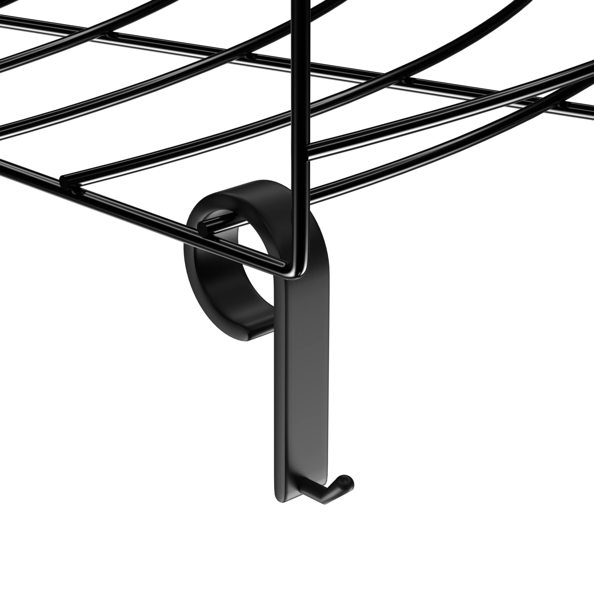 Drumm Mensola per doccia telescopico,Mensola per doccia angolare in acciaio inox,Mensola angolare per bagno, pavimento al soffitto, 4 vassoi, 2 portasciugamani (110-280cm)