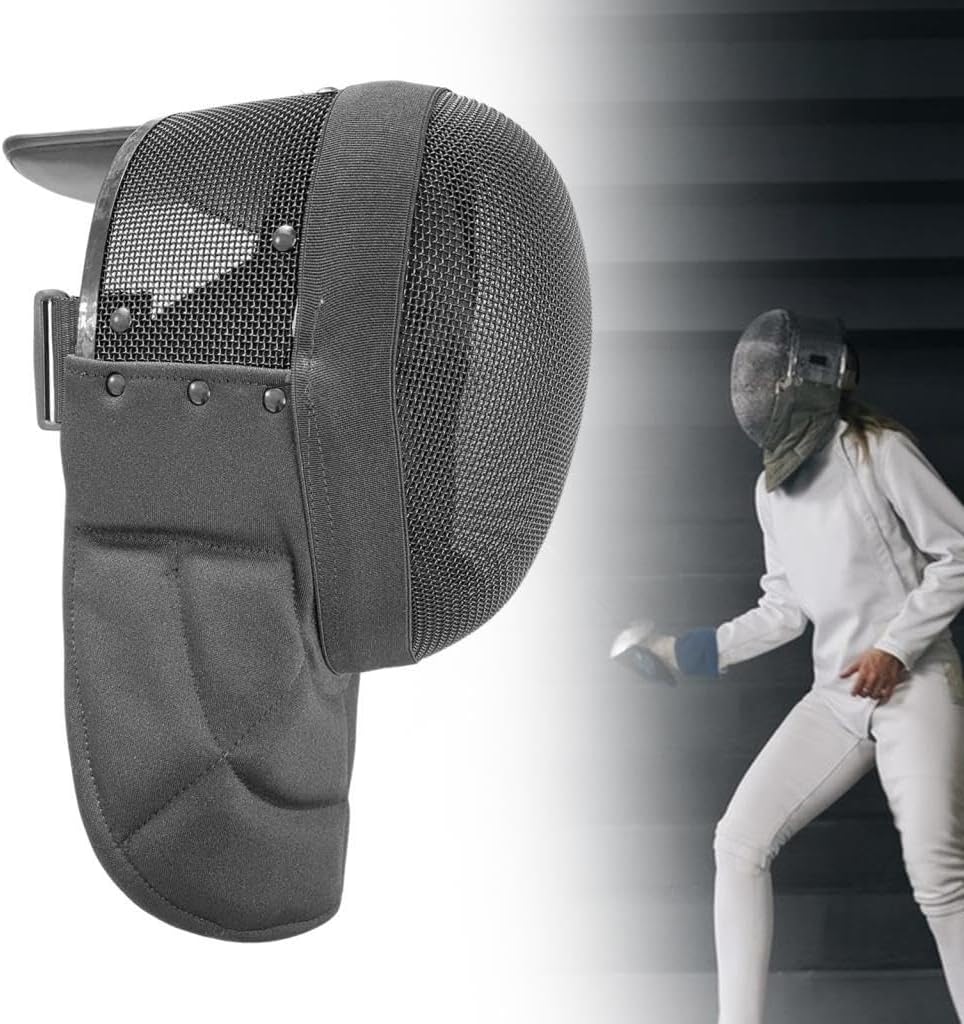 Universal Face Multifunction Portable with Padded Professional Fencing Mask