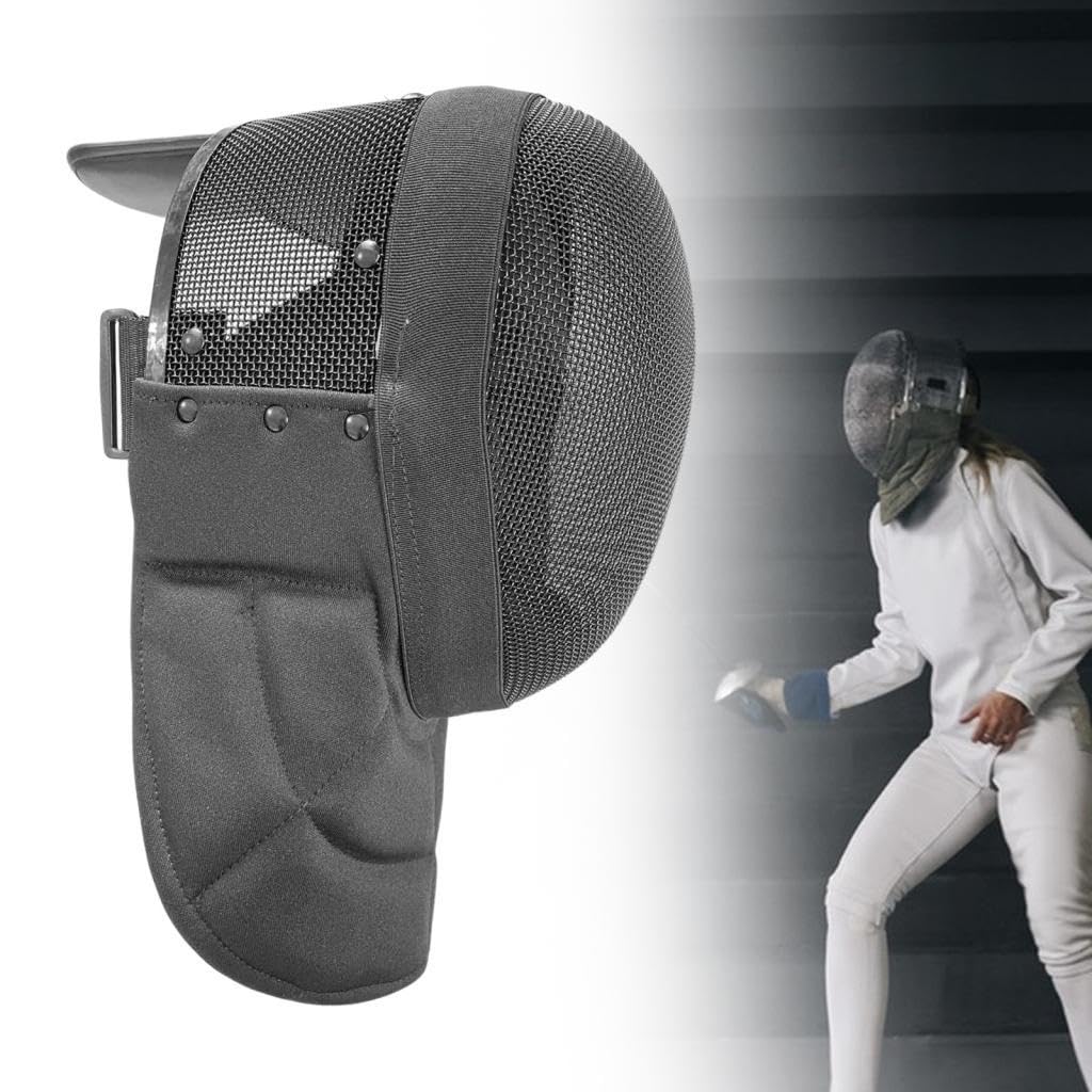 kowaku Proteggi Il Viso Proteggi Il Comfort Multifunzione con Il Casco da Scherma Portatile Imbottito per mascherine da Competizione Forniture per