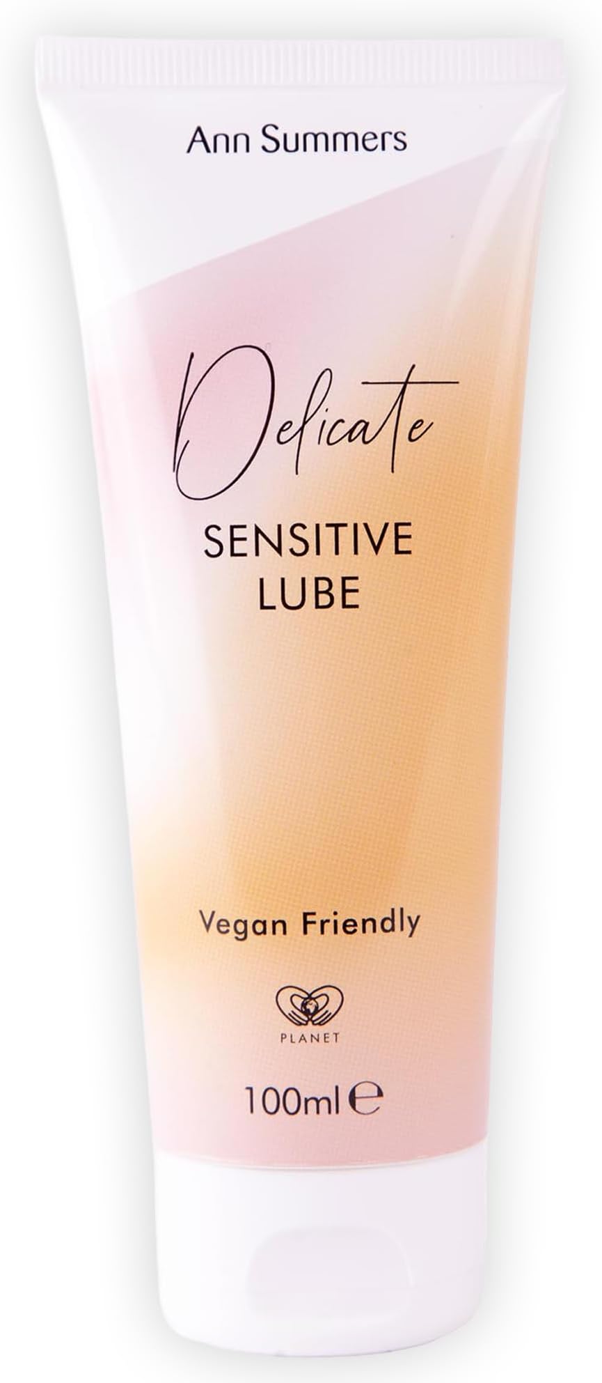 Ann Summers | Delicate Sensitive Lube 100ml | Water Based, Vegan & Fragrance Free | Natural Lubricant Gel Suitable for Sensitive Skin | Water Based Lube