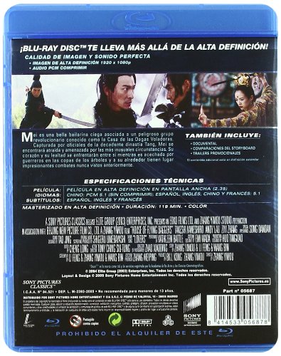 La Casa De Las Dagas Voladoras- Bd [Blu-ray]