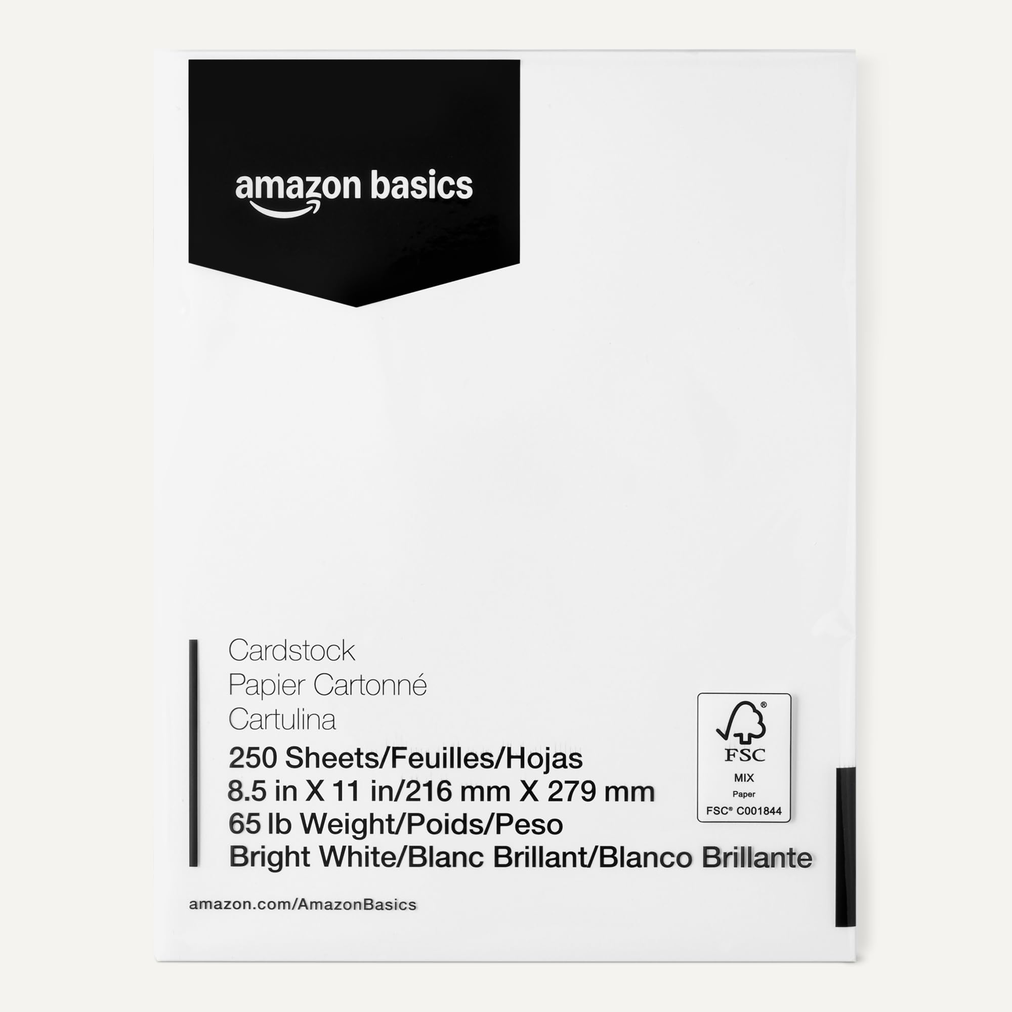 Amazon.com : Amazon Basics Cardstock Paper, 8.5