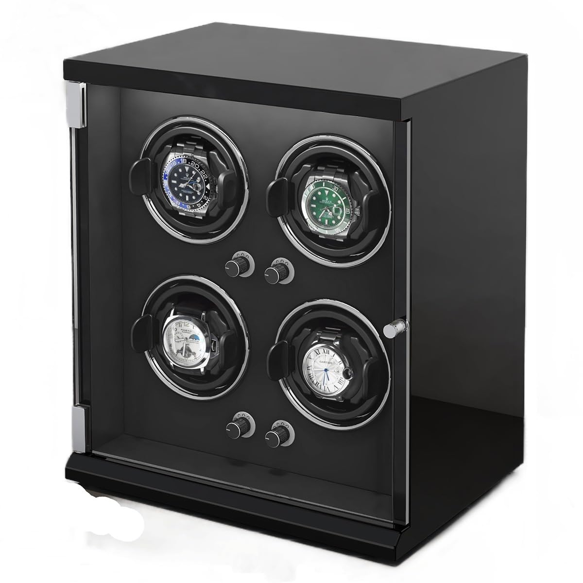 Girador de relojes automáticos para evitar paradas con cojines ajustables 8