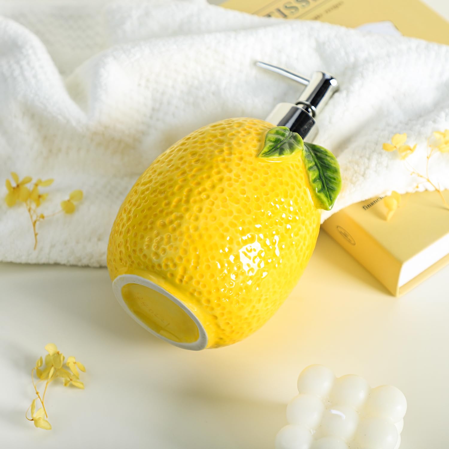 Amazon.com: Colias Wing Fruit Shaped Soap Dispenser with Plastic