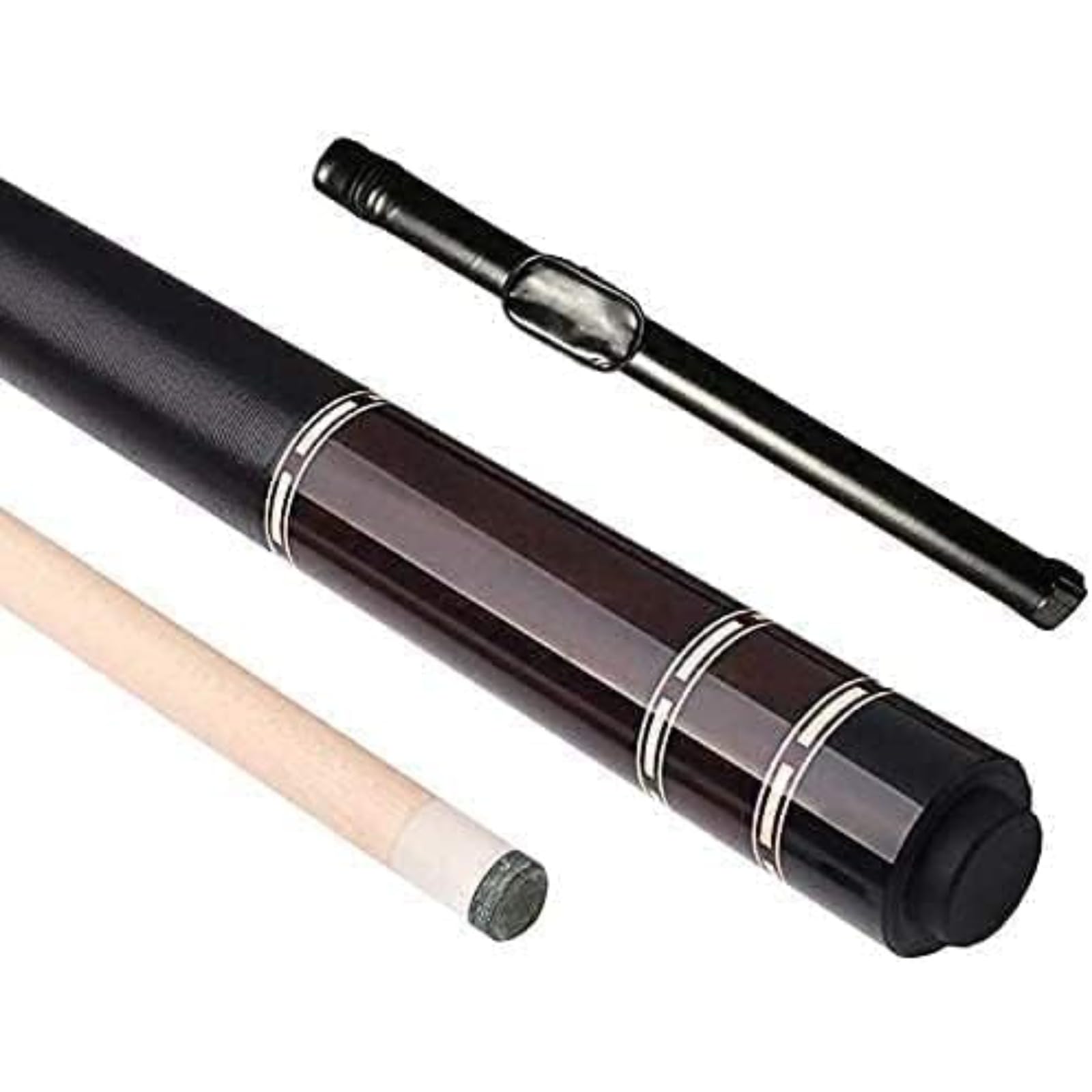 Bastoncini Da Biliardo In Acero Canadese – Set Da 2 Pezzi 147,3 Cm Con Punte Da 10 / 11,5 / 13 Mm E Attacco Rapido