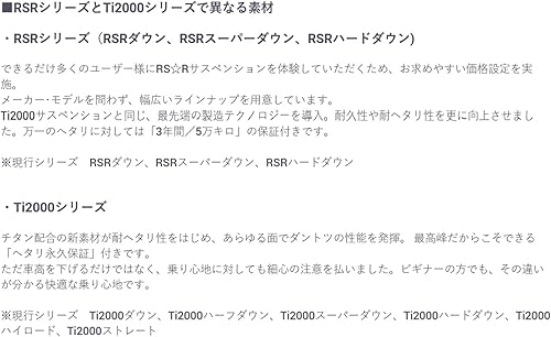 Miniatura 3 de RS-R T171S Super Down Spring (13+ Lexus GS350 RWD F-Sport (GRL10)), 1 paquete