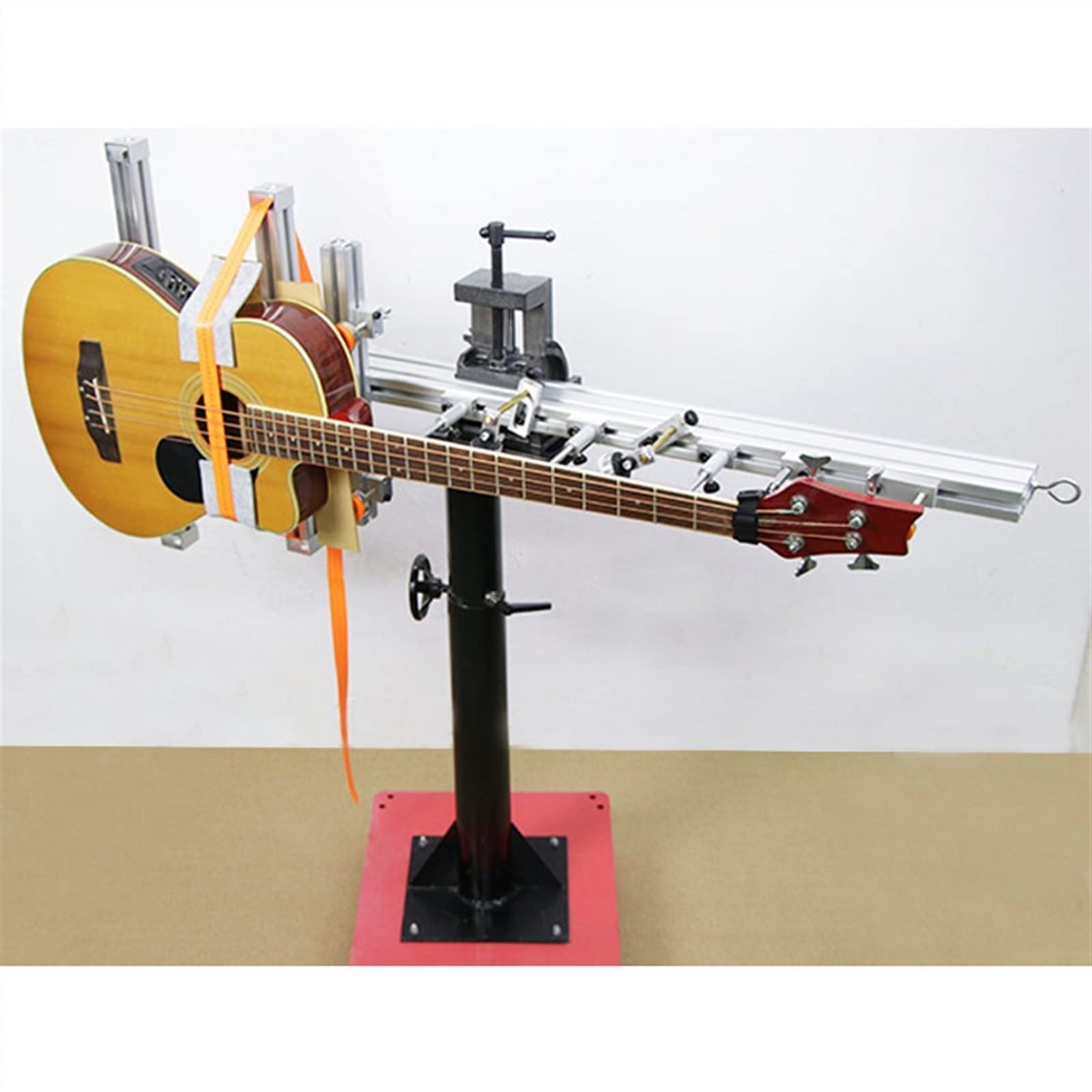 Professionnel Outils de Guitare Outil De Réparation D'instrument Professionnel De Guitare Électrique De Plate-forme De Nivellement De Cou De Tension De Cou De Guitare Simulé Outils de Guitare