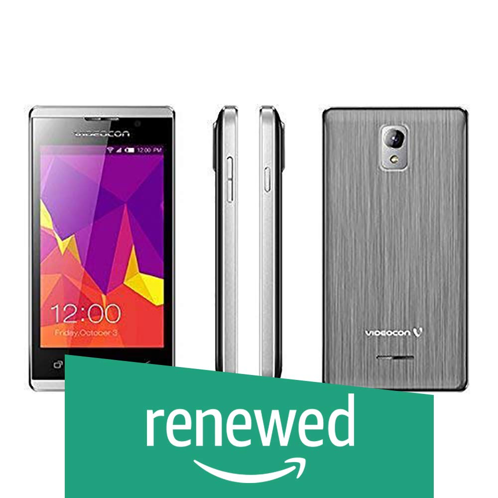 (Renewed) Videocon Graphite 1 V455120 4G Volte Smartphone, 1 GB
