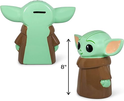 Miniatura 10 de Silver Buffalo Trolls World Tour Poppy Guitar - Banco grande de monedas de cerámica