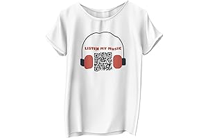 Personalized QR Code T-shirt: Wear Your Music, Share Your Story