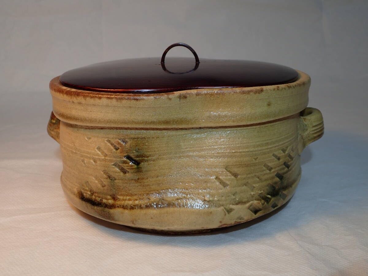 香合 染付 松皮菱平安桃山窯 茶道具 香合 染付 松皮菱】平安桃山