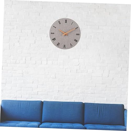 Miniatura 7 de IMIKEYA 1 unid 12 reloj de pared silencioso reloj de pared digital reloj de pared retro reloj de pared decorativo reloj de pared reloj de pared
