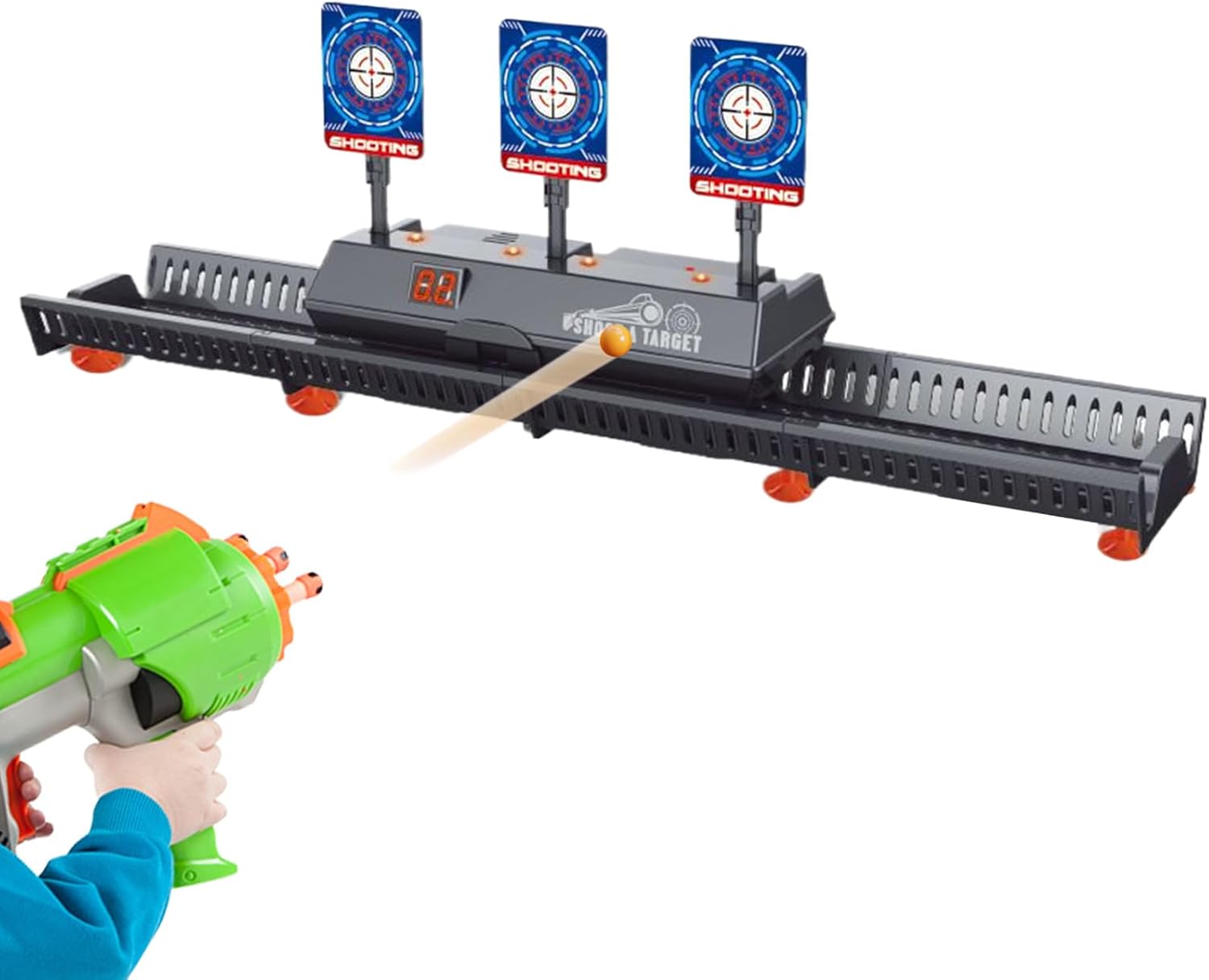 Auto Scoring Targets | Electronic Toy with Light & Sound | Digital Scoring Practice Target Toy,for Kids Teens Indoor Outdoor Home Backyard Birthday Christmas