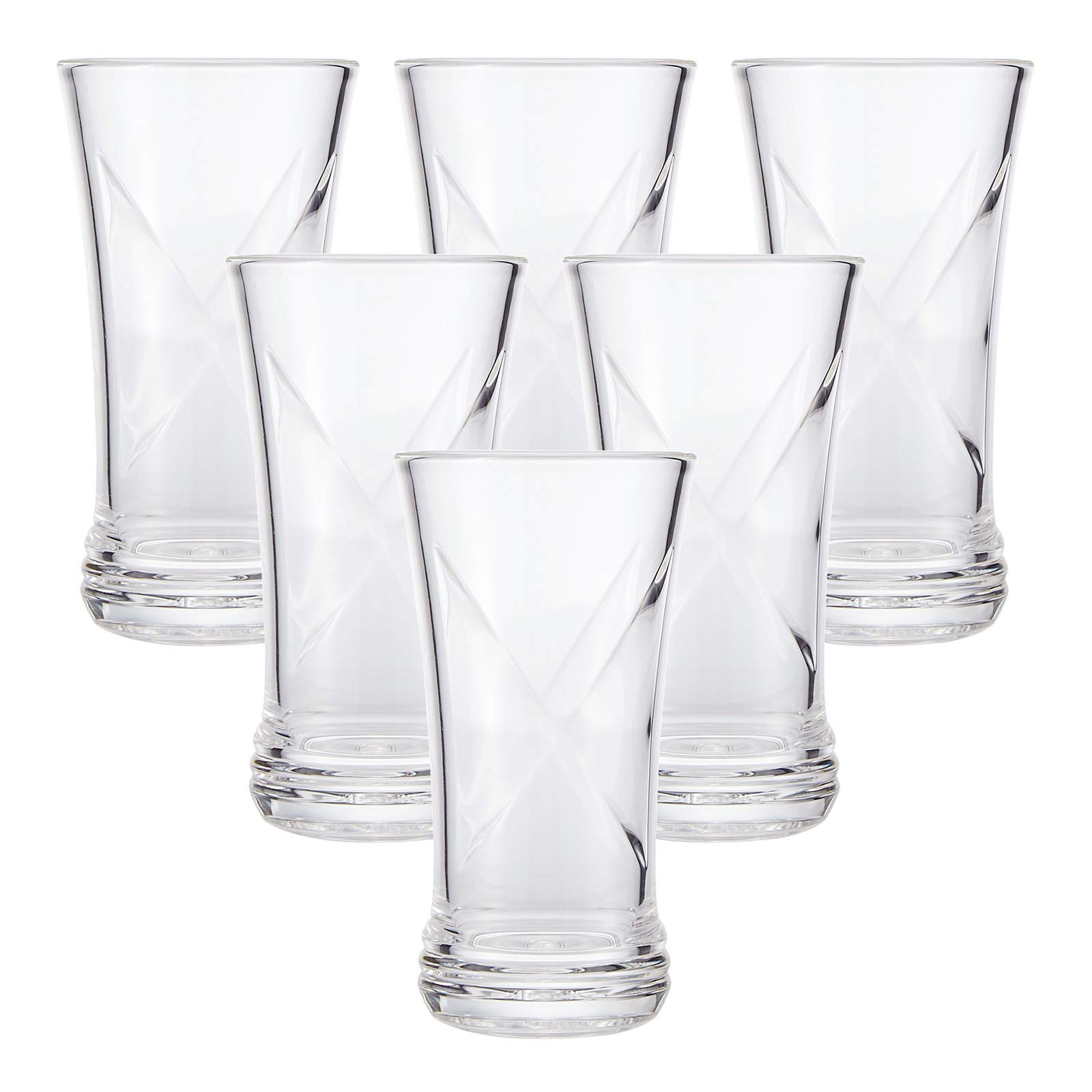AzadGL-09-06 Ring Tumbler Set Of 6 Pieces - 20 CL
