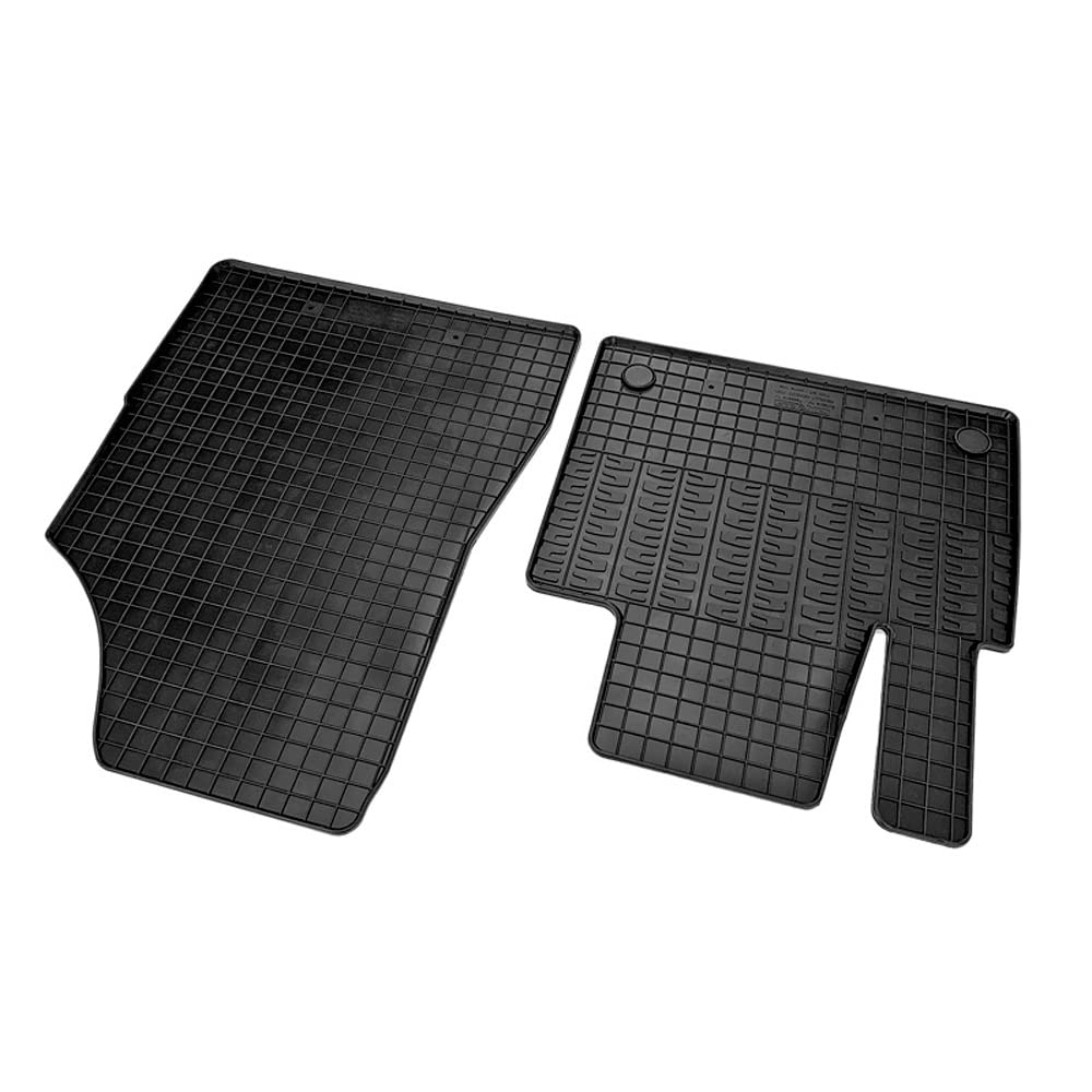 AutoStyle CK RRE02 Alfombrilla de Goma macizo negro
