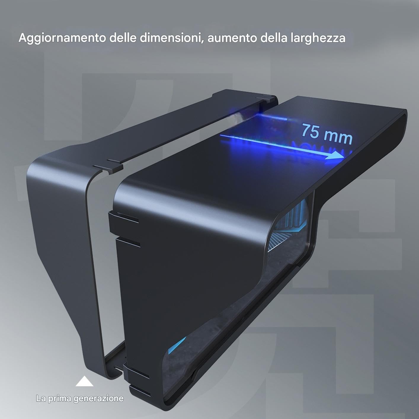 Copri Cruscotto Moto - Parasole per il Cruscotto della Moto | Protezione Riflettente per la Visiera di Navigazione per Uso Esterno per Amanti di Scooter, Motocicli e Ciclismo