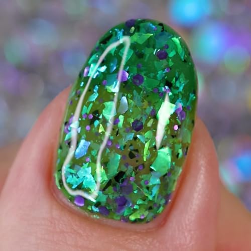 Whats Up Nails - Goopy Goblin Thermal Nail Polish Green