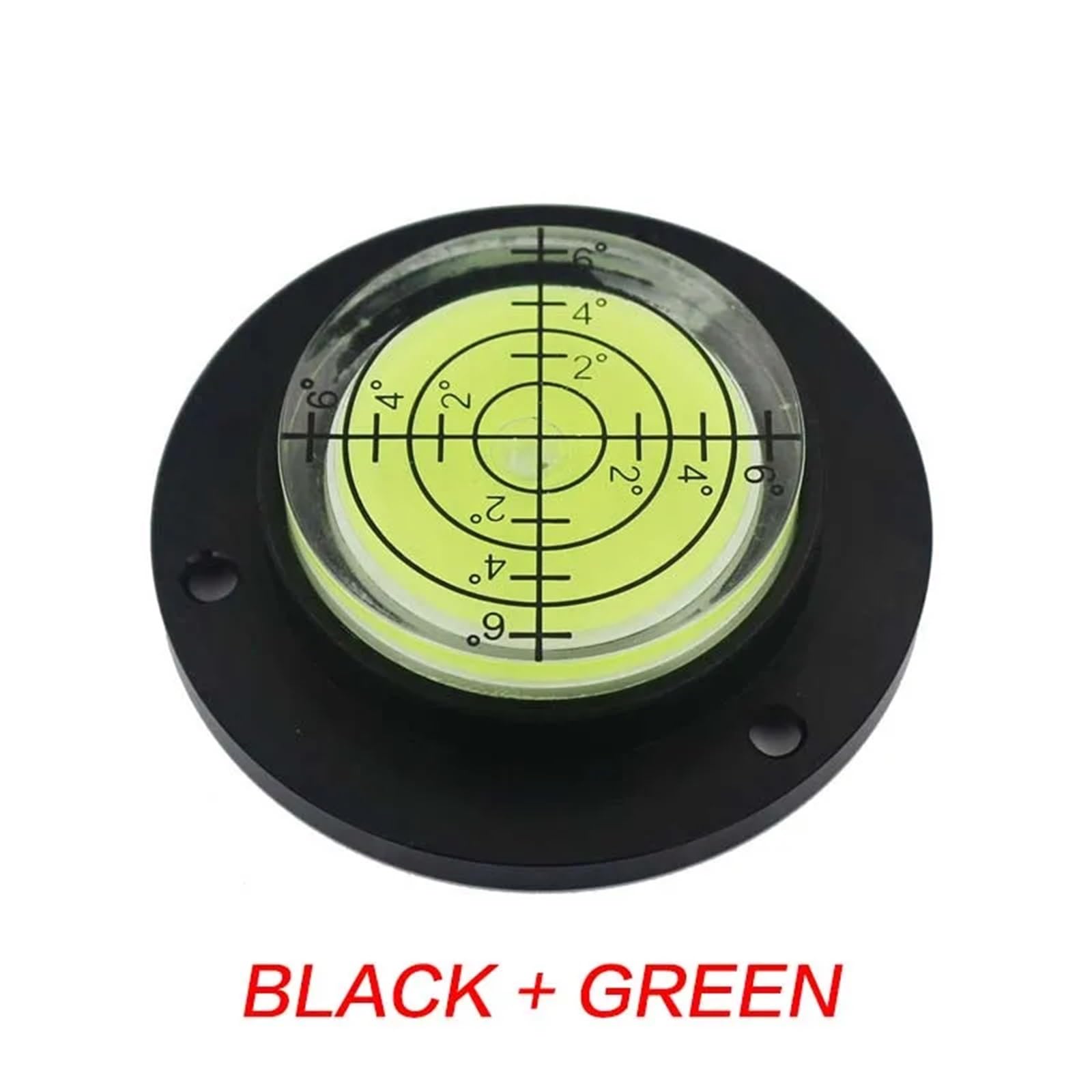 1 niveau à bulle magnétique miniature rond et puissant, 50 x 13 mm | 1pc strong magnetic mini round level Bubble Spirit Level 50*13mm(White Green magnetic)
