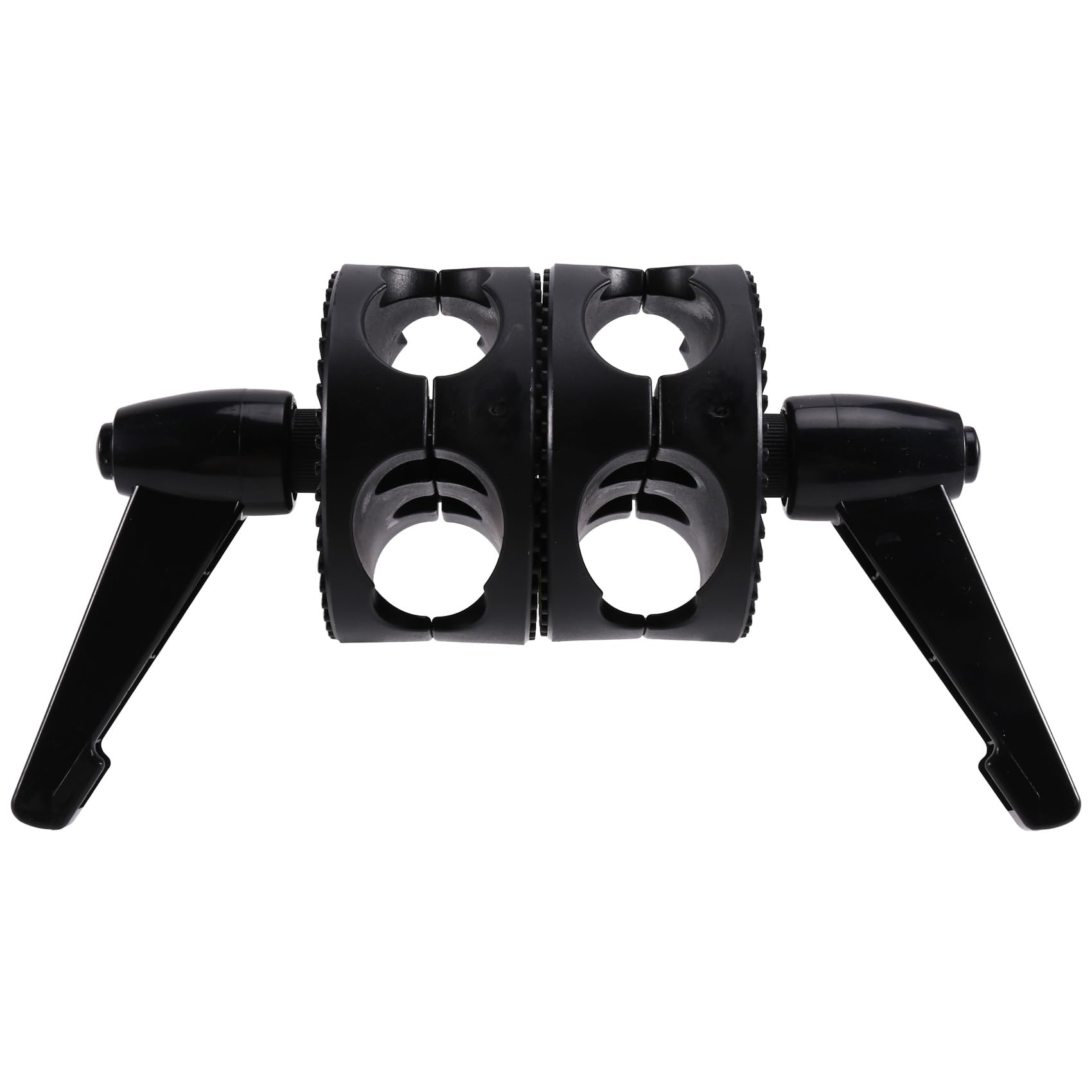 Aundhegrtt Black Dual Clamp Light Stand Bracket Adapter For Dual Clamp Light Stand Stand Bracket Adapter