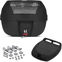 BAULETO PLÁSTICO SUPERIOR 28 LITROS PRO TORK SMART BOX REFLETOR CRISTAL