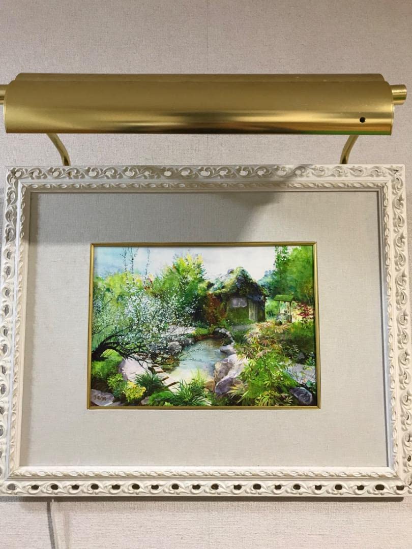 セール中 絵画 里山の暮らし 石原和幸 アールグラージュ 秀彩