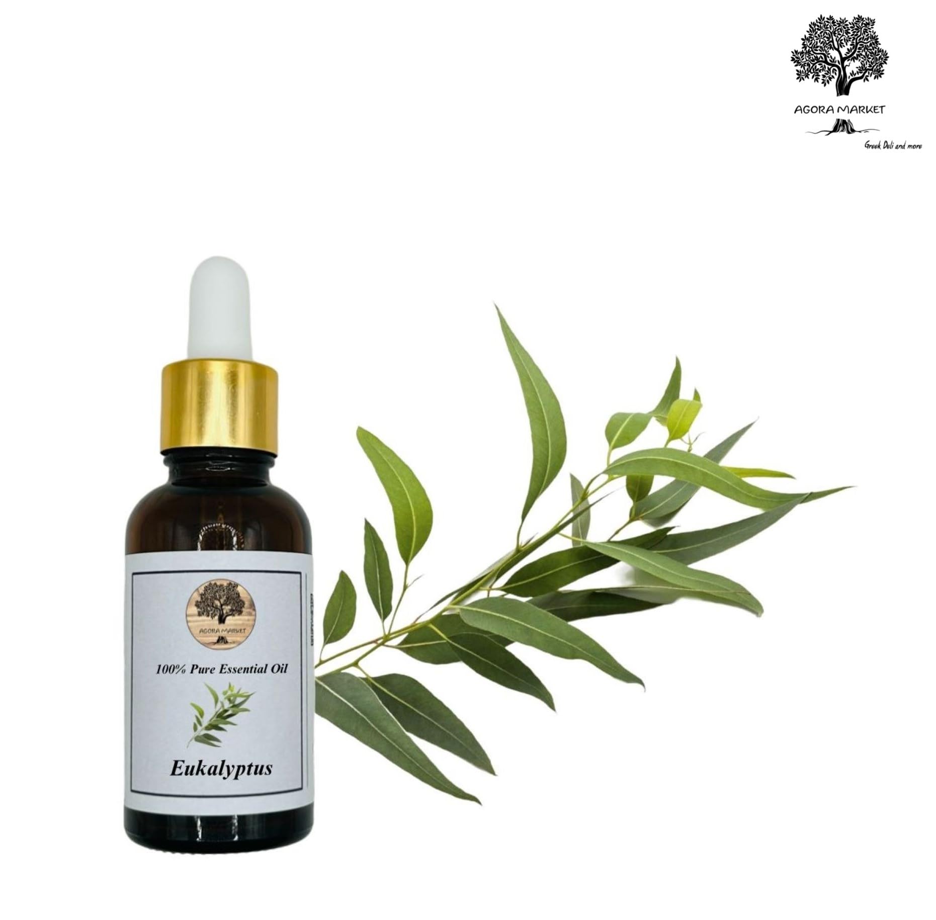 100% Puro Aceite Esencial de Eucalipto 10ml - 1000ml Eucalyptus globulus (200 ml)