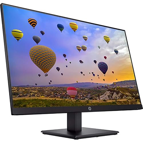 HP P Series P274 | 27" Monitor | Low Blue Light | HD IPS Screen | Black | 5QG36A8