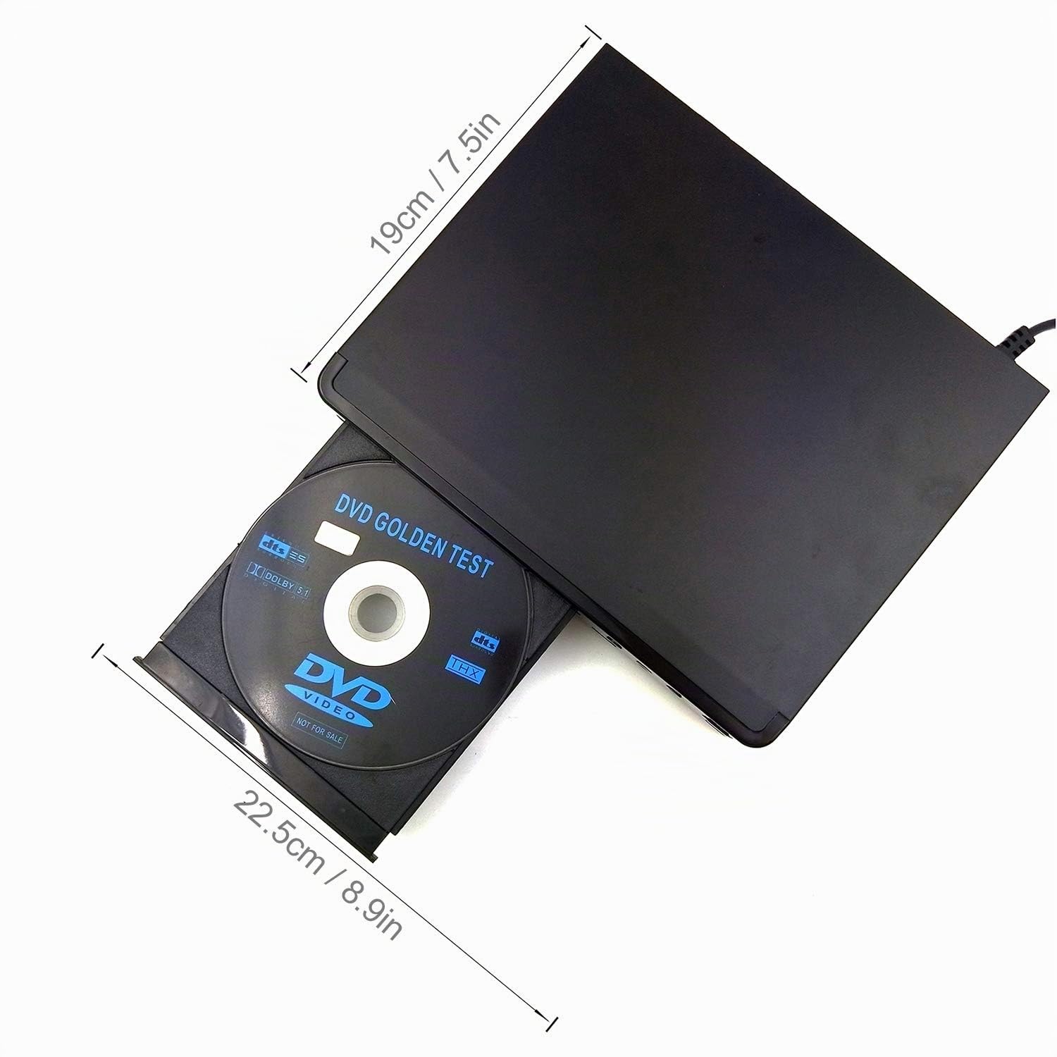 Odtwarzacz HD DVD PAL/NTSC z HDMI, USB, MIC - Wieloregionowy