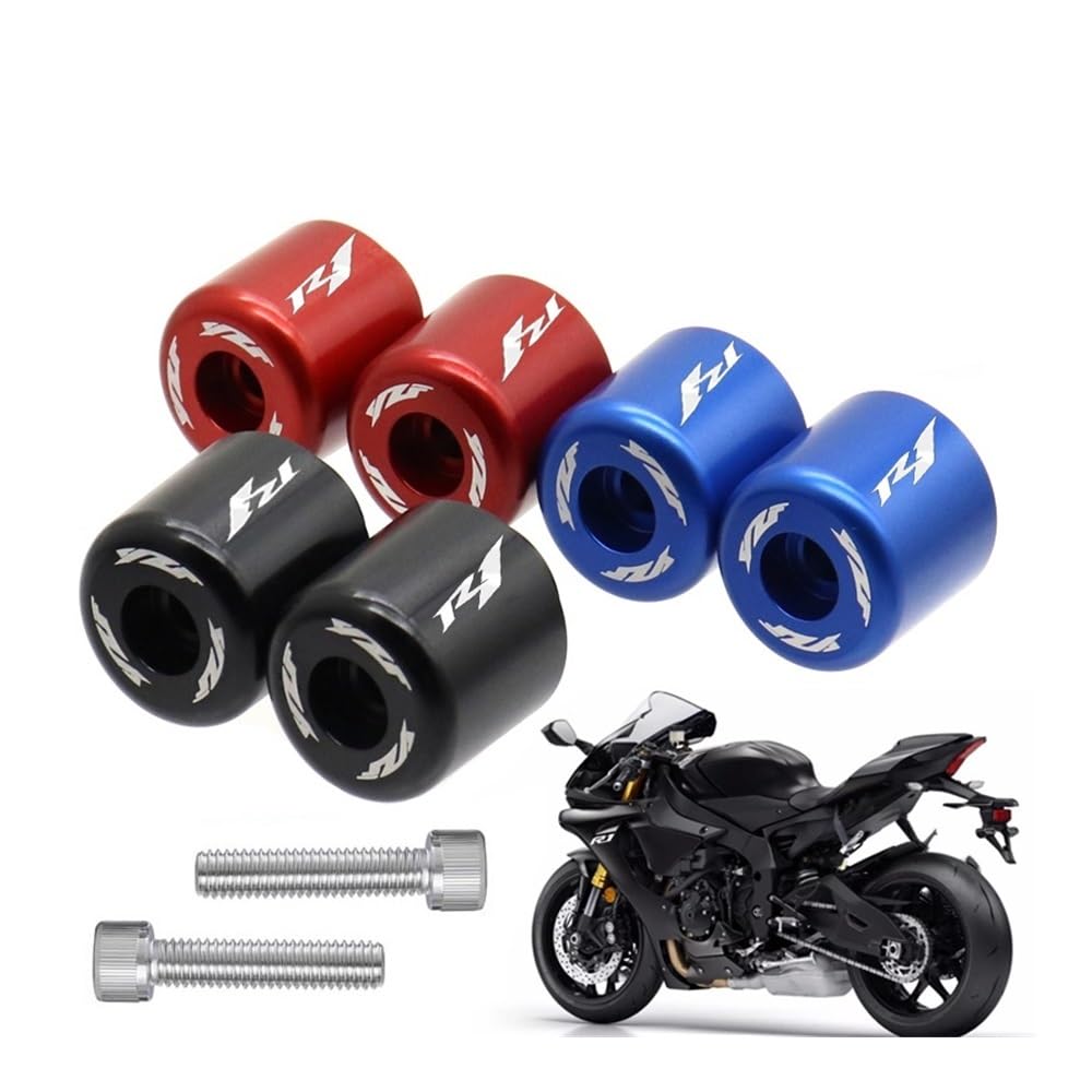 Tappo Manubrio Per Ya&maha YZF R1 1998-2023 1999 R1M R1S YZFR1 Manopole manubrio moto Pesi terminali Tappi Accessori