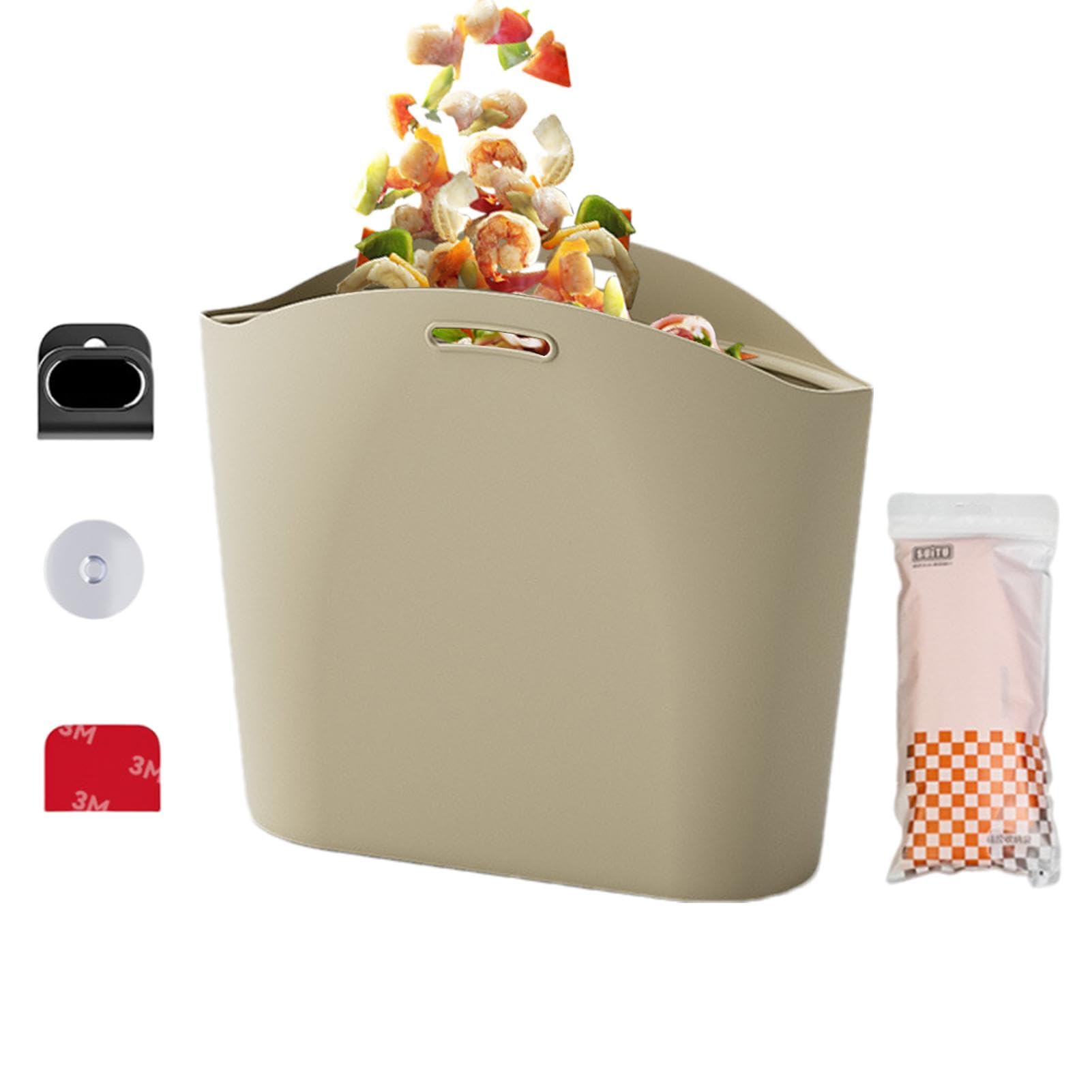 Poche de rangement polyvalente en silicone premium pour intérieur de véhicule épuré