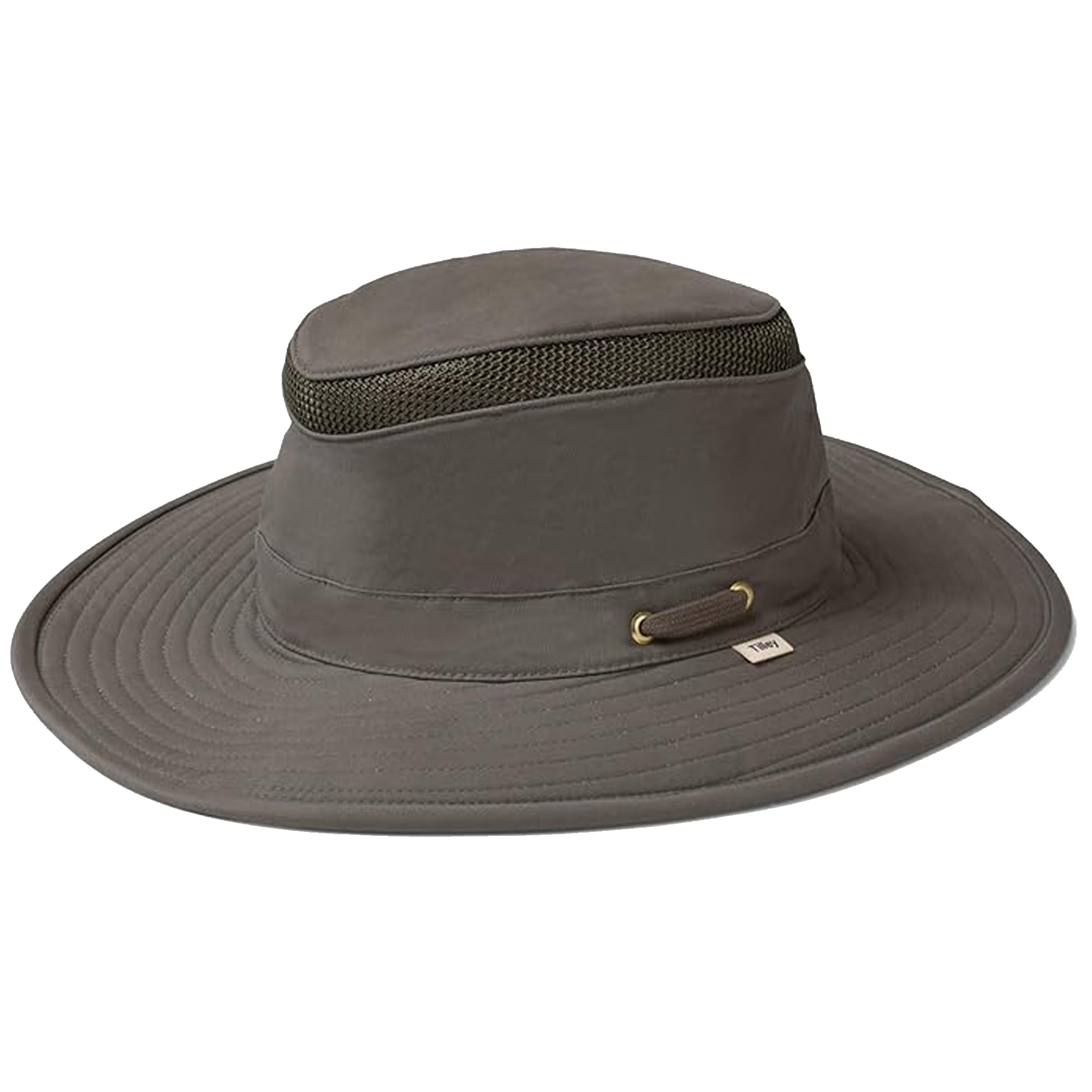 Tilley Men's Hikers Sun Hat, OLIVE, 7 1 2 UK
