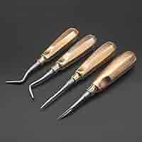 即決価格即購入 歯科 Xツール好きに♪ エレベーター ヘーベル 口腔外科 歯科 ヘーベル エレベーター 4本 - メルカリ