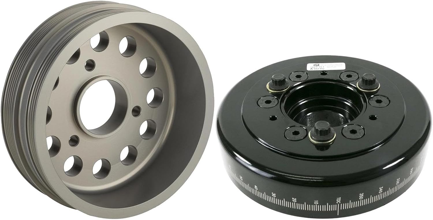 2-pc Crank Pulley/Harmonic Balancer for GM LS, Long, Truck