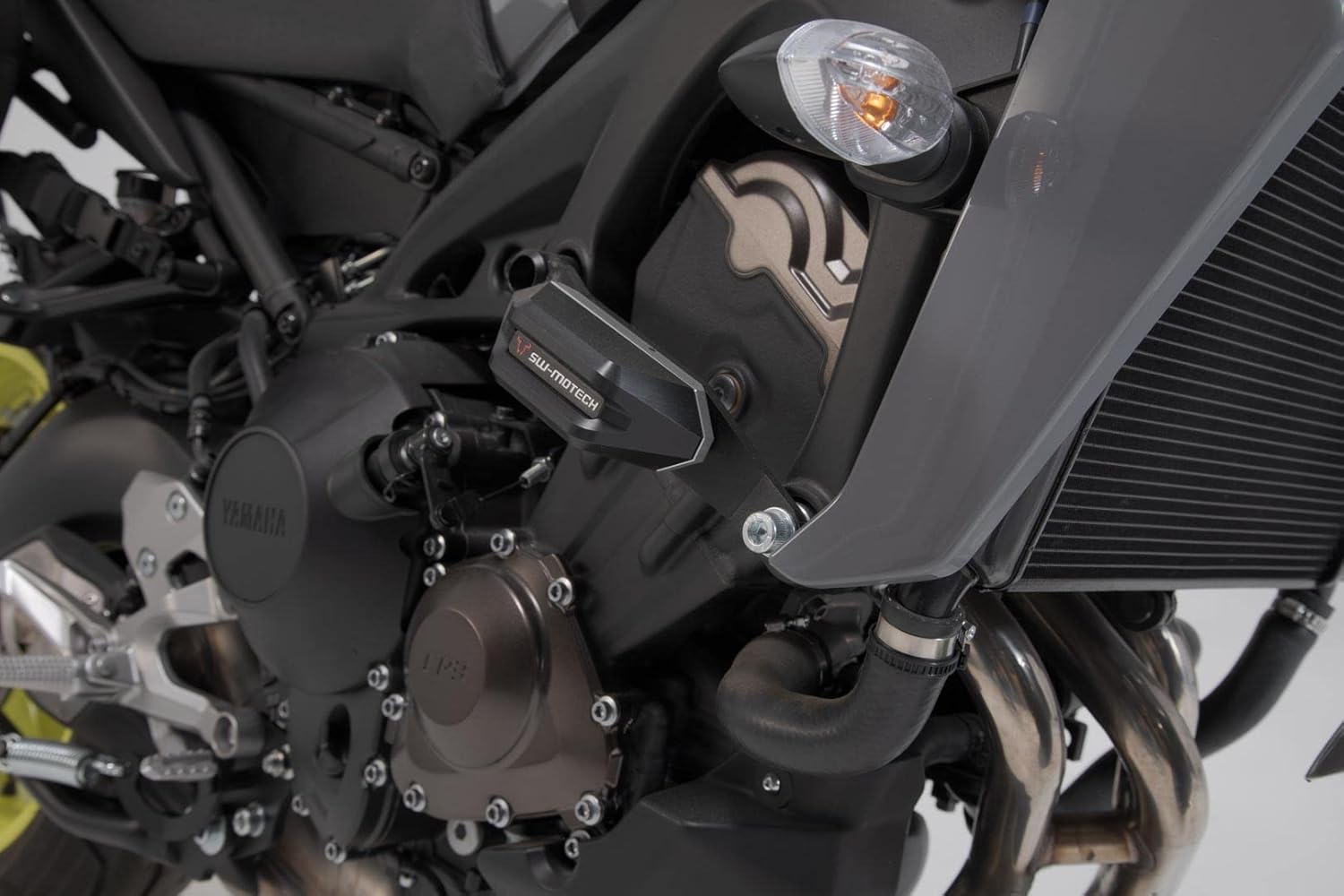 Slider Set for Frame SW-MOTECH Black. Yamaha Mt-09/Tracer, Xsr900/Abarth
