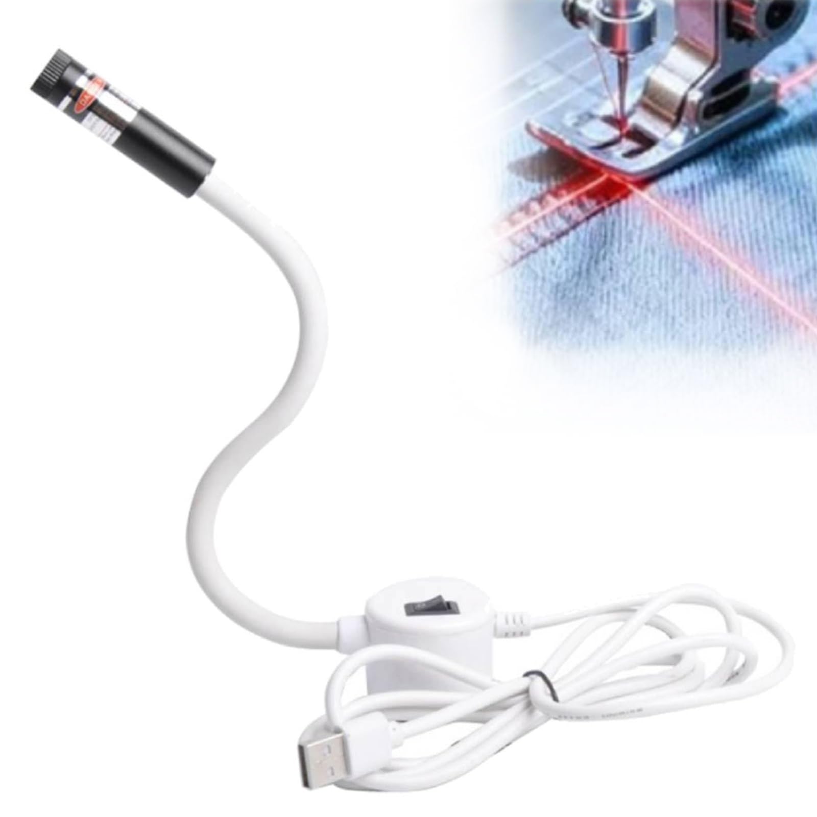 Lampe de matelassage à projection laser verte pour réussir vos patchworks sans tracer