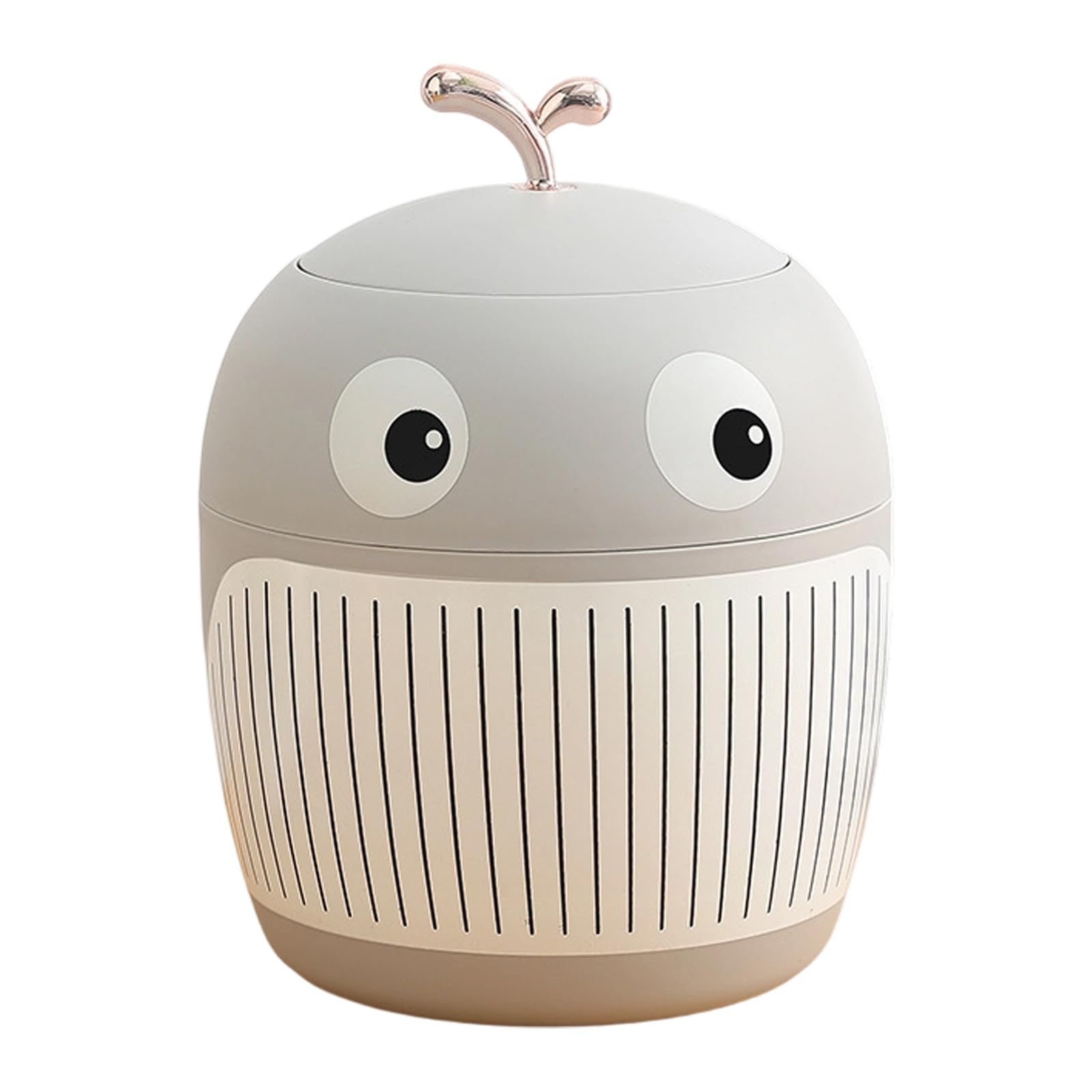 Jazuaiao Cartoon Whale Waste Bin Suitable for Desks Counters Study Areas Sturdy Bin Desktop Cartoon Whale Trash Can Space Saving