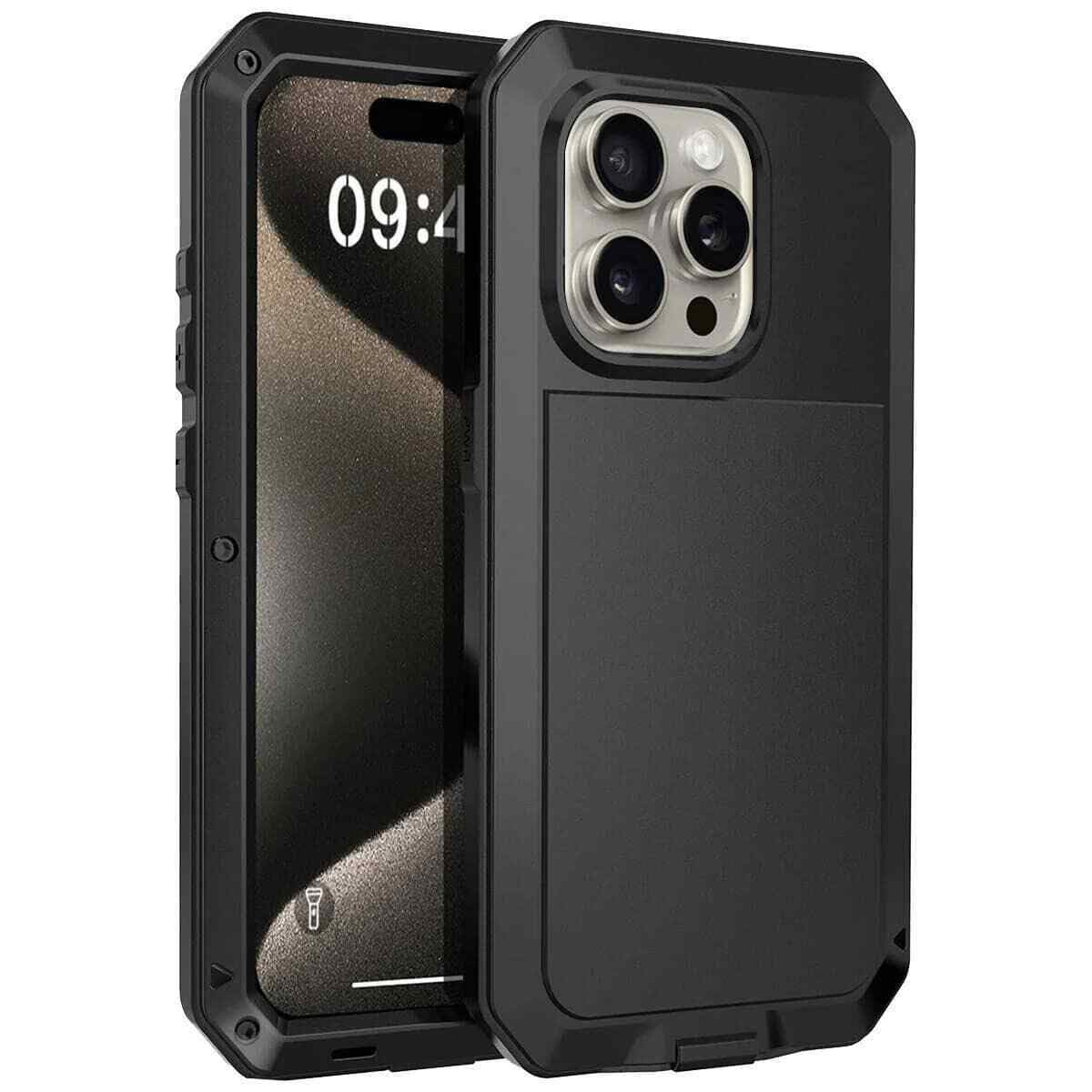 Generic Pour iPhone 14 Pro (couleur : vert) coque complète en silicone rigide antichoc de qualité supérieure