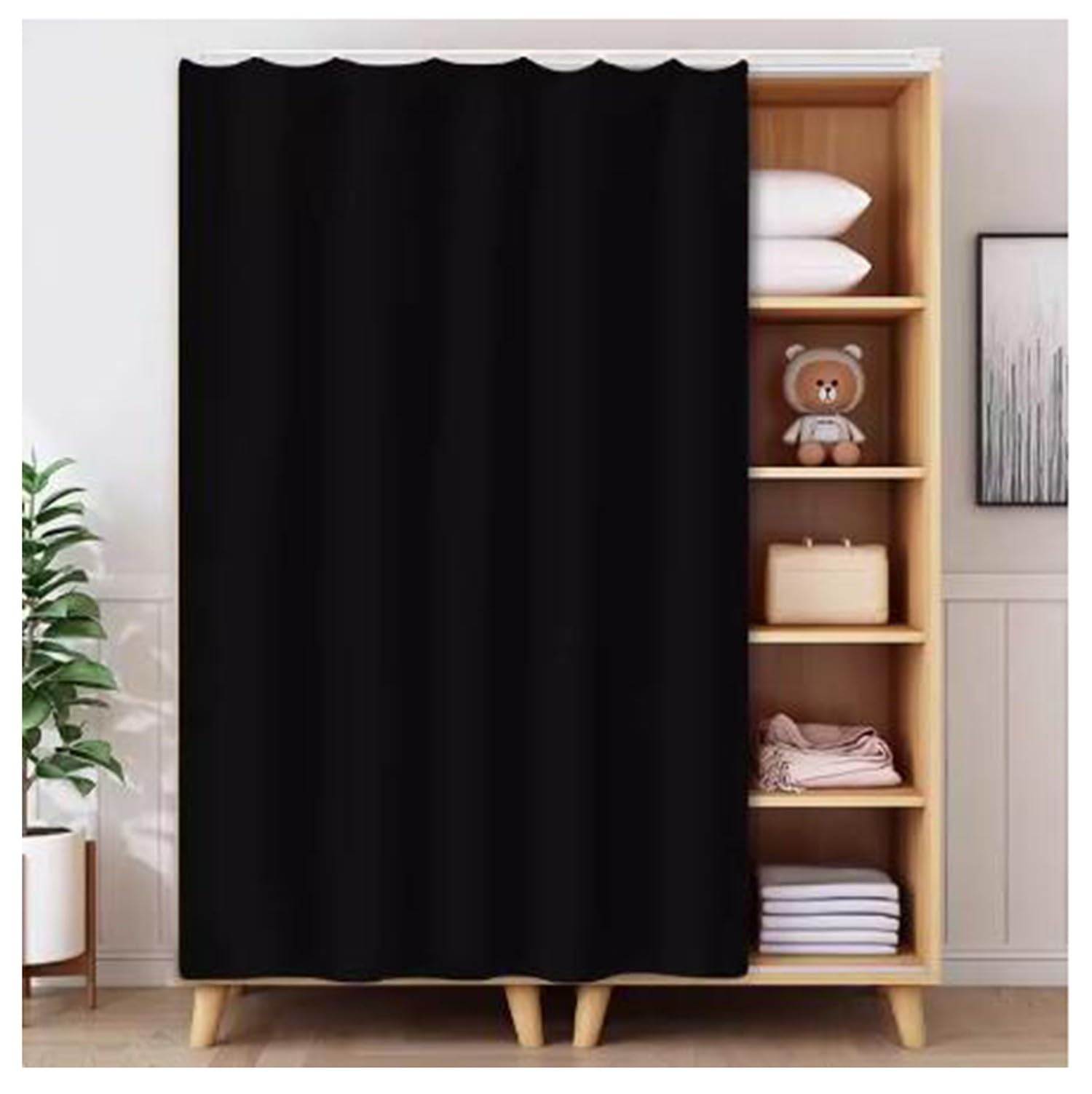 Rideaux courts occultants 120x180 cm pour cuisine et petites fenêtres