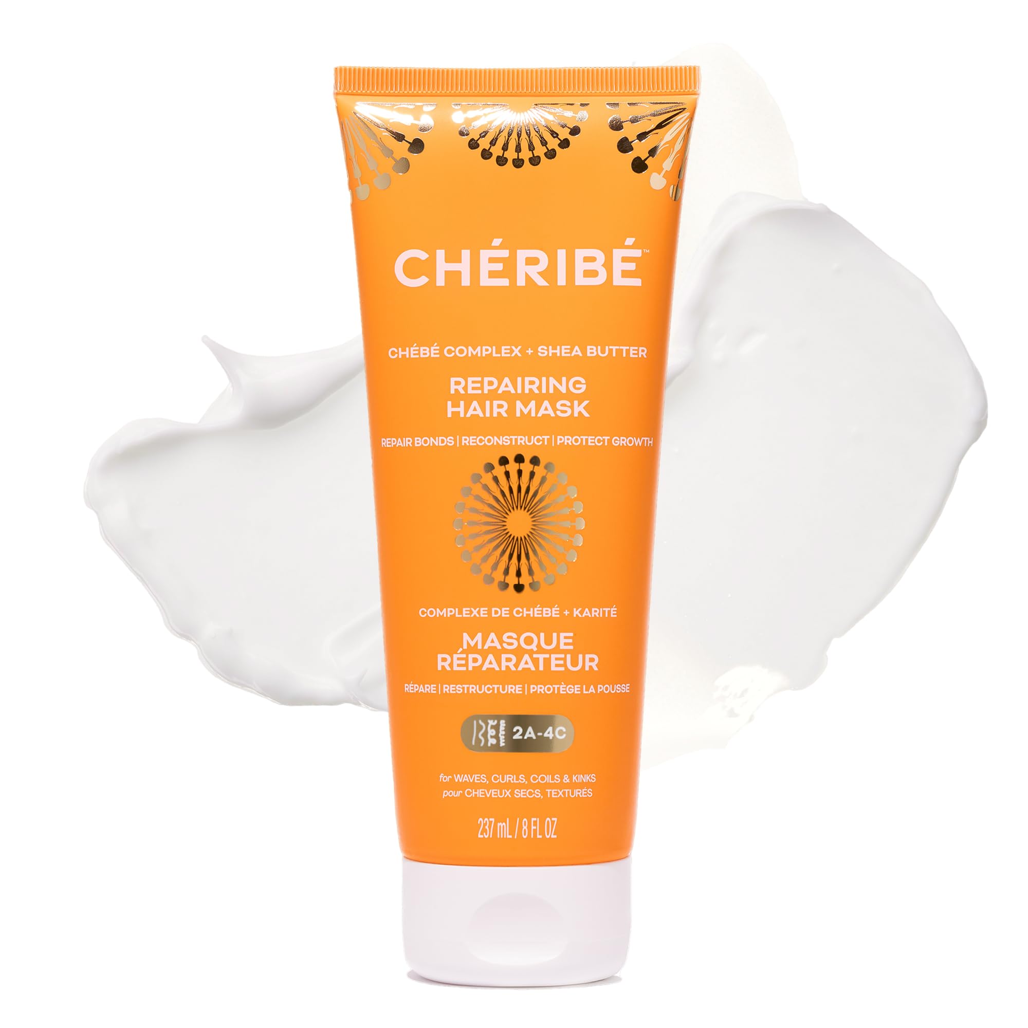 Chéribé Repairing Hair Mask - Chebe Complex + Shea Butter, 8 fl oz