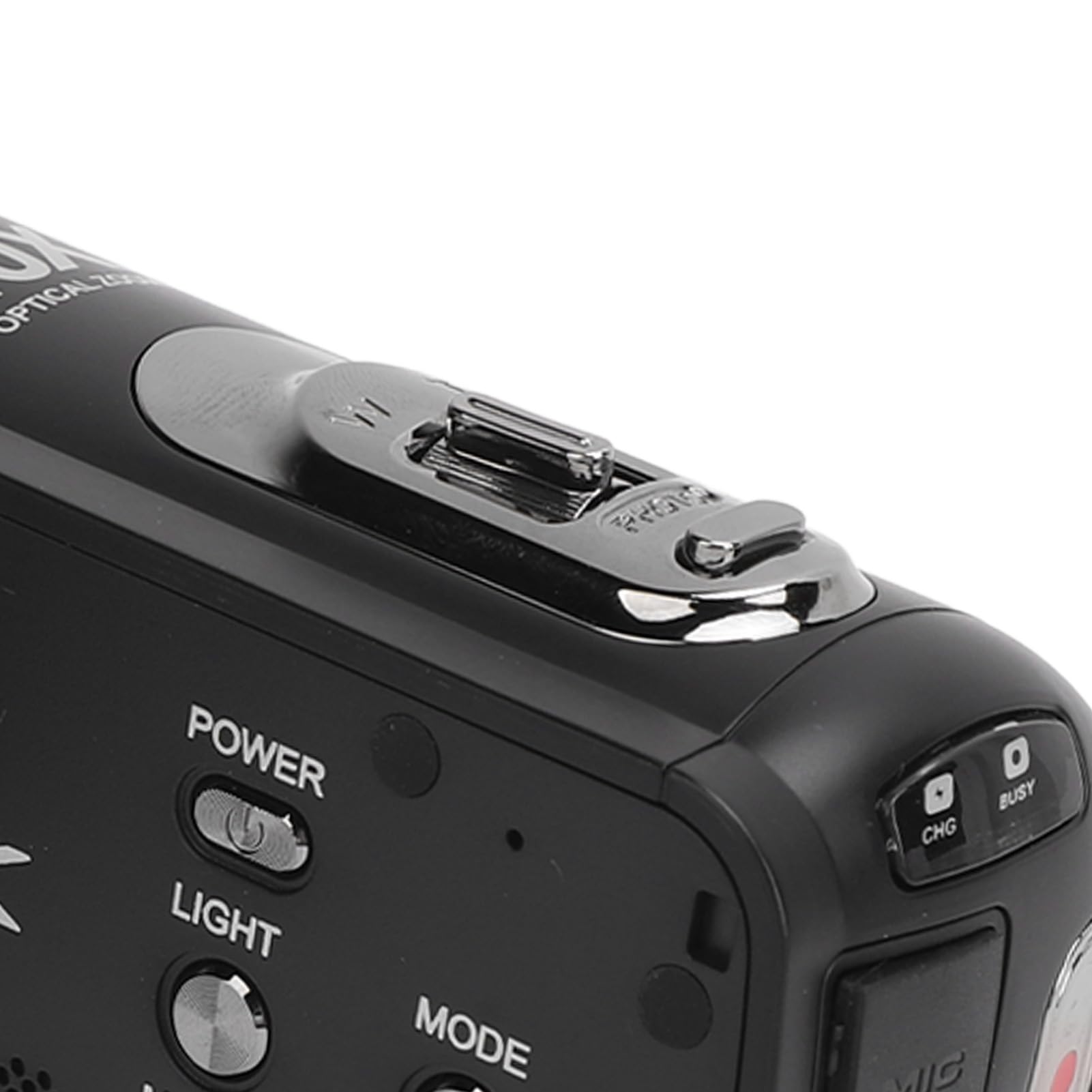 Yctze Videocamera HD con Zoom Ottico 4K 10X, Touch Screen IPS da 3 MP, Videocamera Anti-shake, Anti-shake a 6 Assi, Porta Hot-shoe per i Viaggi