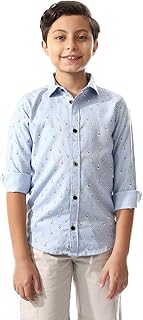 تيشيرت عصري بأكمام طويلة للأولاد من اندورا 37S24B3906