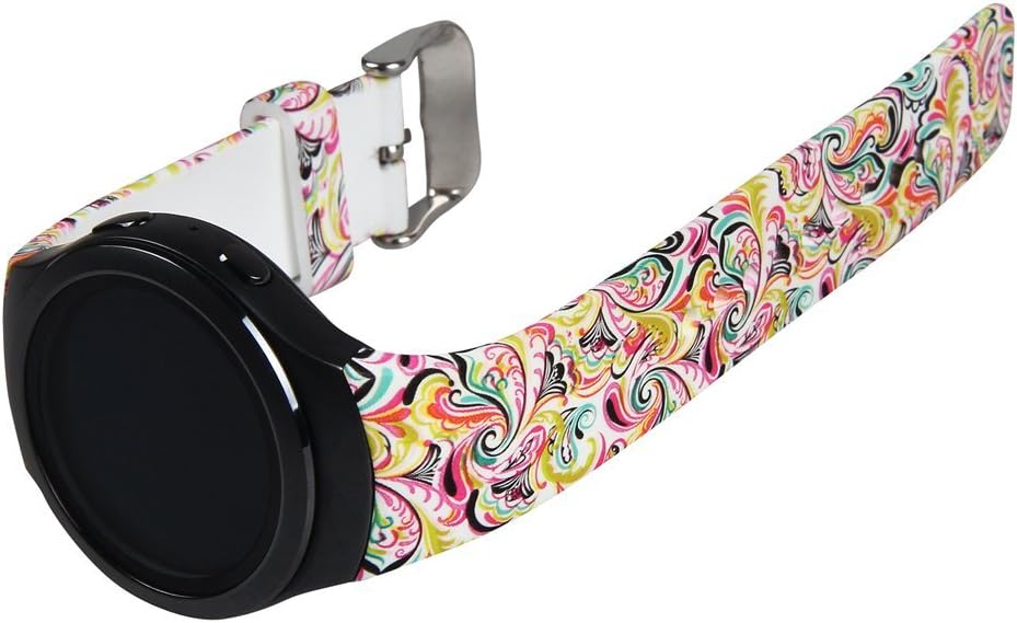 Gear S2 Bands V-Moro Soft Silicone Band Strap Replacement For Samsung Gear S2 SM-R720/SM-R730 Smartwatch(4 in 1)